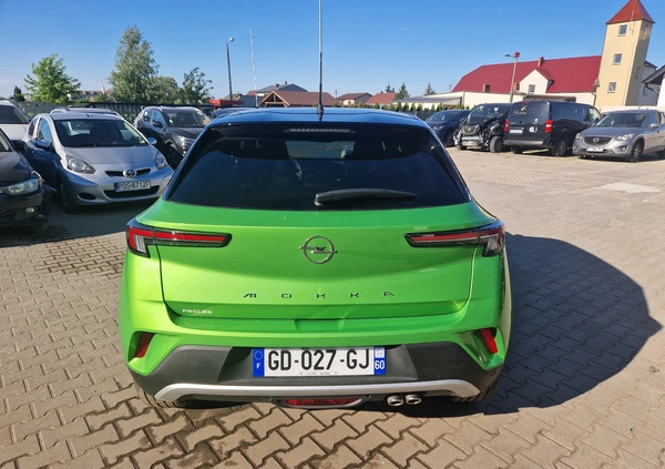 Opel Mokka cena 43900 przebieg: 18000, rok produkcji 2021 z Rawicz małe 232